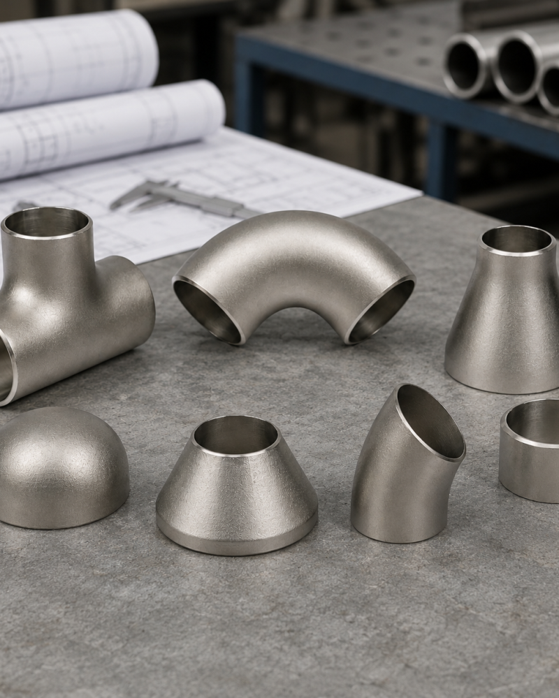 Duplex & Super Duplex Steel Buttweld Fittings
